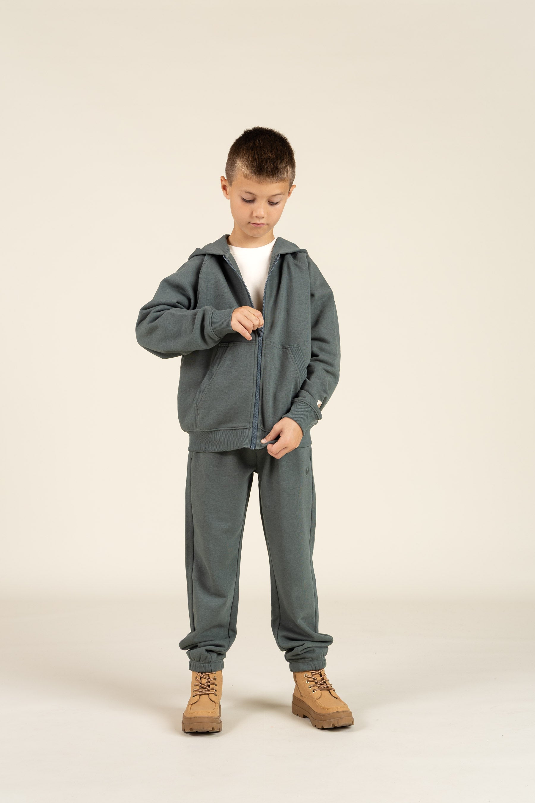 Klassisk Hoodie - Tween - Petrol | 100374 Felix