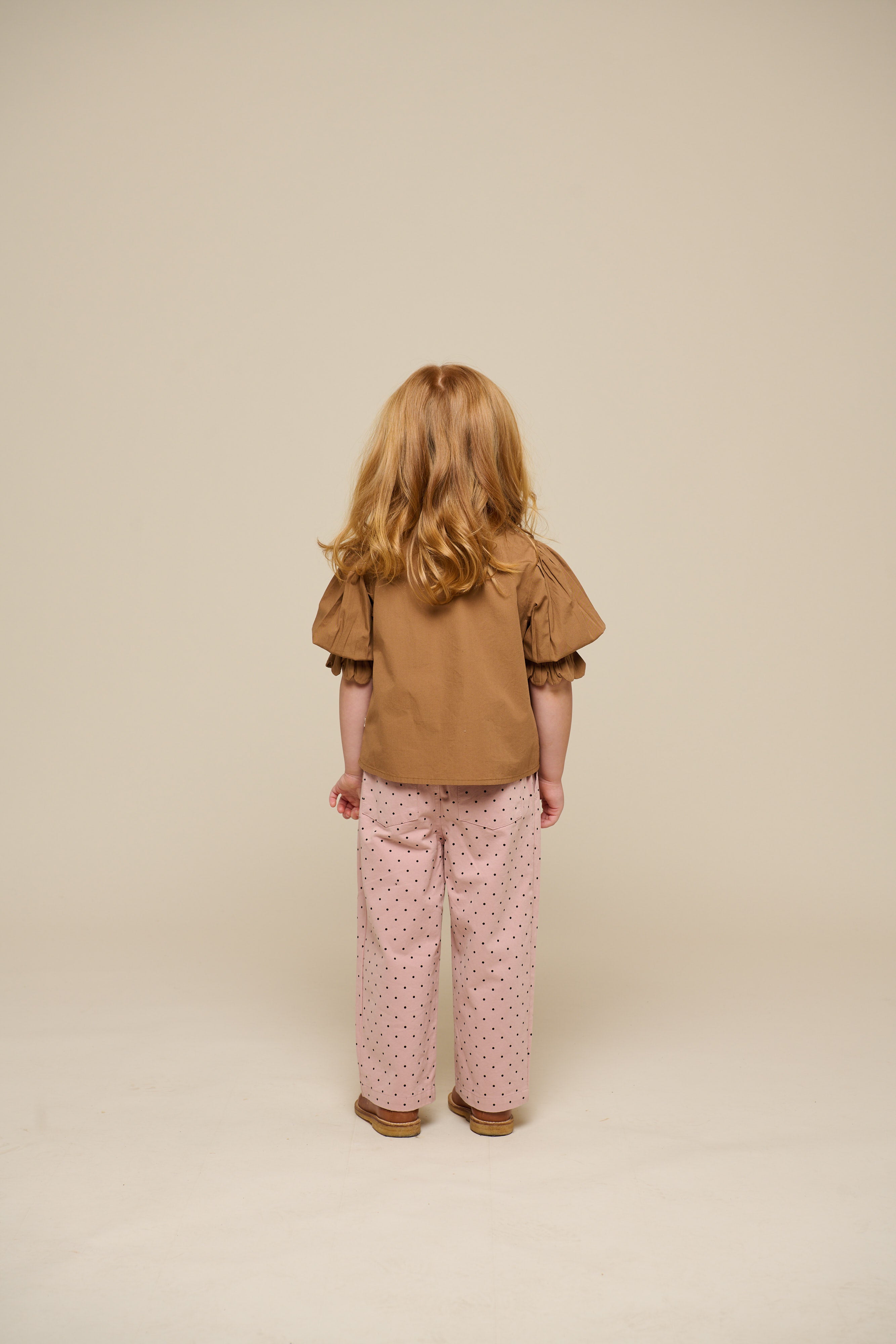 Twill-Bukser med prikker - Kids - Rose | 100612 Iris