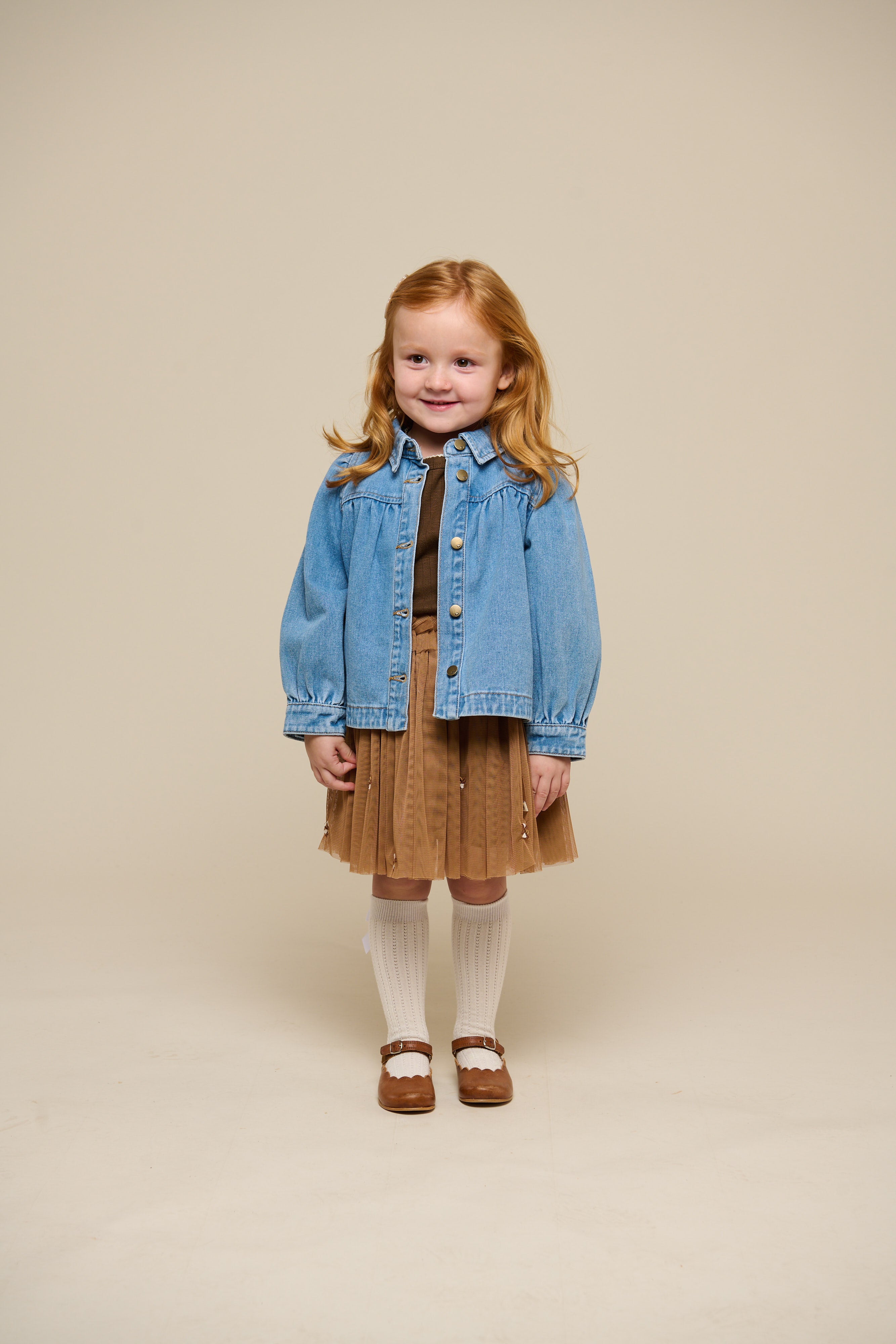 Denimjakke - Kids - Light Blue Denim | 101014 Vera