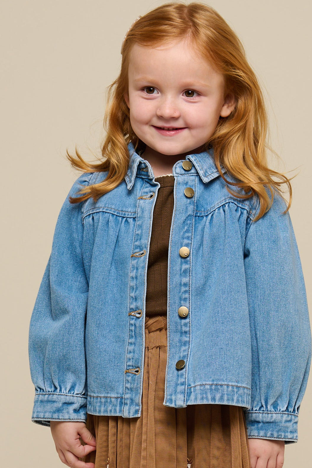 Denimjakke - Kids - Light Blue Denim | 101014 Vera